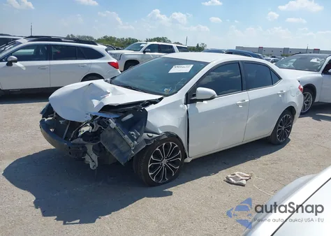 2014 Toyota Corolla S Plus из США, поврежденный, VIN 2T1BURHE8EC089010